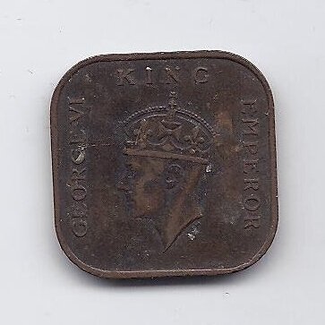 MALAYA 1 CENT 1939 KM # 2 VF 1