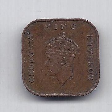 MALAYA 1 CENT 1940 KM # 2 VF 1