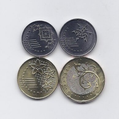 MALAYSIA 2022 4 coins set 1