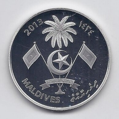 MALDYVAI 20 RUFIYAA 2016 KM # 112 PROOF Paplūdimio tinklinis 1
