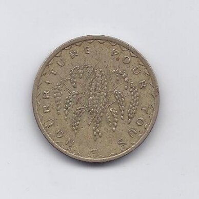 MALIS 50 FRANCS 1977 KM # 9 VF 1