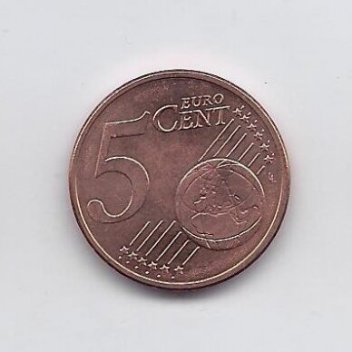 MALTA 5 EURO CENT 2008 KM # 127 UNC 1