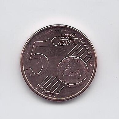 MALTA 5 EURO CENT 2021 KM # 127 UNC 1