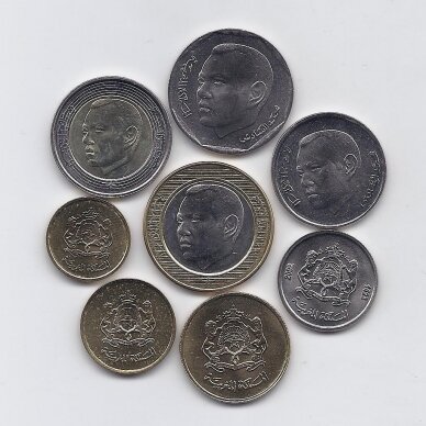 MAROKAS 2002 m. 8 monetų rinkinys 1