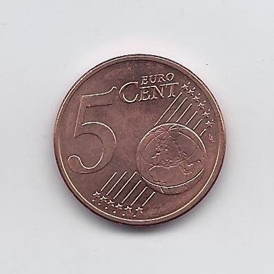 MALTA 5 EURO CENT 2008 KM # 127 UNC 1