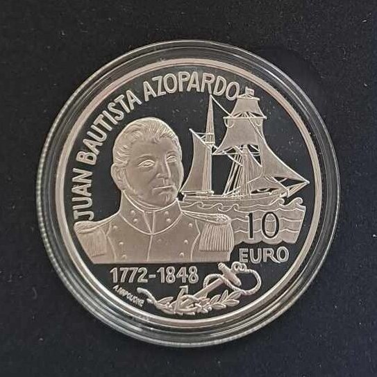 MALTA 10 EURO 2023 KM # new PROOF Juan Bautista Azopardo 1