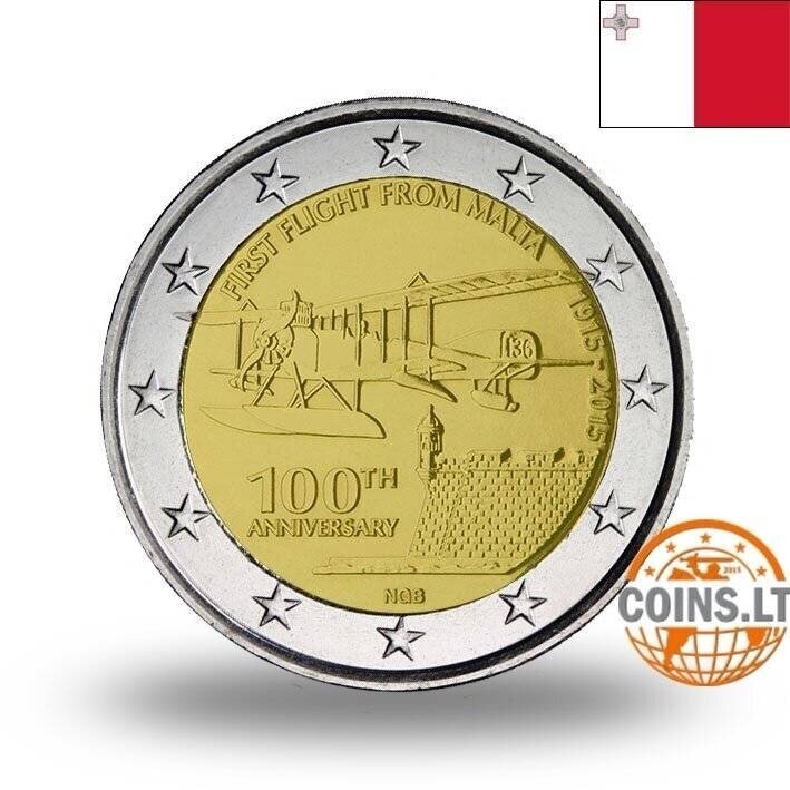 MALTA 2 EURO 2015 FIRST FLIGHT