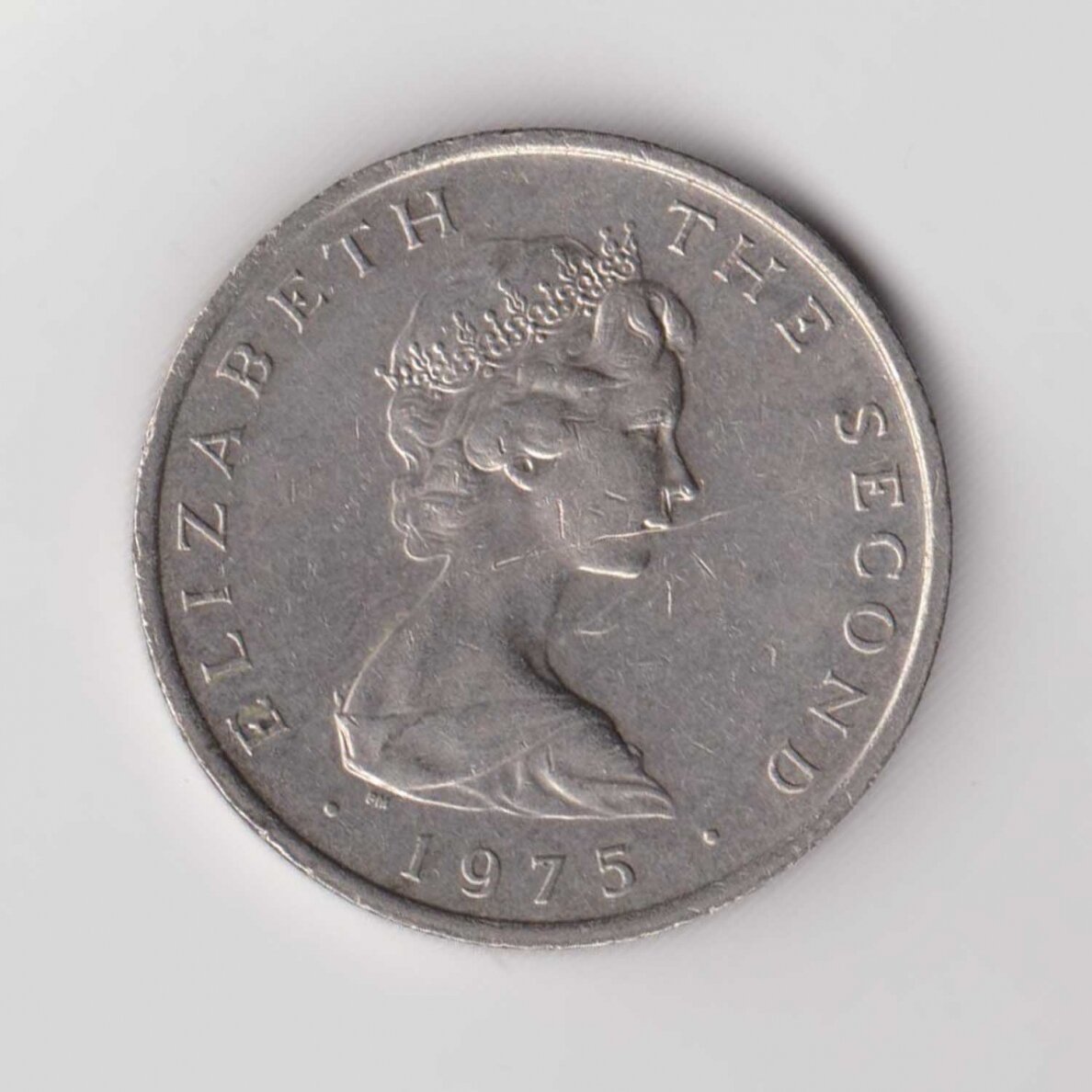 MENO SALA 10 PENCE 1975 KM # 23 VF 1