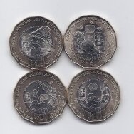 MEKSIKA 4 X 20 PESOS 2026 KM # new UNC FIFA