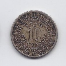 MEKSIKA 10 CENTAVOS 1946 KM # 432 VF