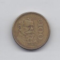 MEKSIKA 100 PESOS 1985 KM # 493 VF MEKSIKA 100 PESOS 1985 KM # 493 VF