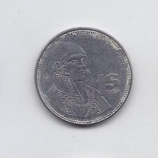 MEXICO 1 PESO 1984  KM # 496 VF