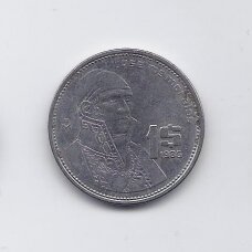 MEXICO 1 PESO 1985  KM # 496 VF