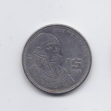 MEXICO 1 PESO 1986 KM # 496 VF