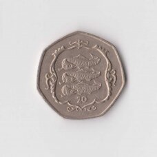MENO SALA 20 PENCE 1986 KM # 147 VF MENO SALA 20 PENCE 1986 KM # 147 VF