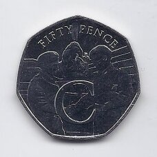 MENO SALA 50 PENCE 2020 KM # new UNC Pergalė (Victory - C) MENO SALA 50 PENCE 2020 KM # new UNC Pergalė (Victory - C)