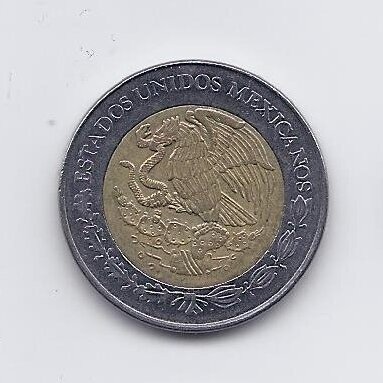 MEXICO 2 PESOS 2011 KM # 604 VF 1