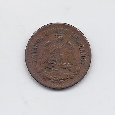 MEXICO 1 CENTAVO 1946 KM # 415 VF 1