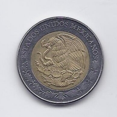 MEXICO 5 PESOS 2011 KM # 605 VF 1