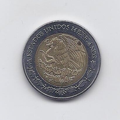 MEXICO 2 PESOS 2016 KM # 604 VF 1