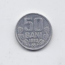 MOLDOVA 50 BANI 1993 KM # 4 AU