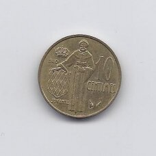 MONACO 10 CENTIMES 1978 KM # 142 XF MONACO 10 CENTIMES 1978 KM # 142 XF