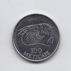 MOZAMBIKAS 100 METICAIS 1994 KM # 120 XF