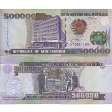 MOZAMBIKAS 500 000 METICAIS 2003 P # 142 XF