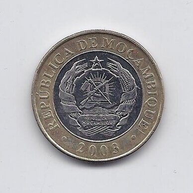 MOZAMBIQUE 10 000 METICAIS 2003 KM # 131 VF 1