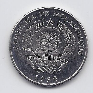 MOZAMBIKAS 1000 METICAIS 1994 KM # 122 AU 1