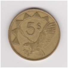 NAMIBIJA 5 DOLLARS 1993 KM # 5 VF