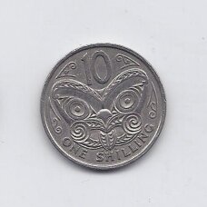 NAUJOJI ZELANDIJA 10 CENTS 1967 KM # 35 VF NAUJOJI ZELANDIJA 10 CENTS 1967 KM # 35 VF