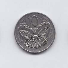 NAUJOJI ZELANDIJA 10 CENTS 1982 KM # 41 VF NAUJOJI ZELANDIJA 10 CENTS 1982 KM # 41 VF