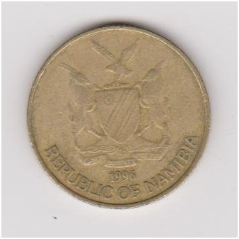NAMIBIJA 1 DOLLAR 1996 KM # 4 VF ( gurto tipas nr.1 ) 1