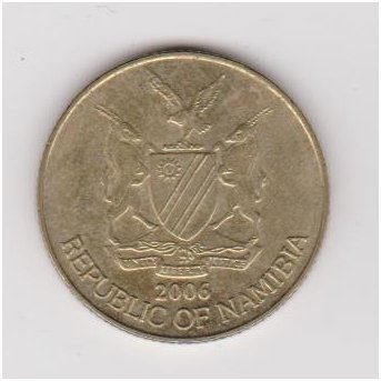 NAMIBIJA 1 DOLLAR 2006 KM # 4 VF 1