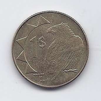 NAMIBIJA 1 DOLLAR 2010 KM # 4 XF