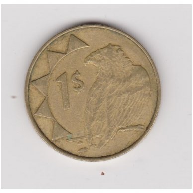 NAMIBIJA 1 DOLLAR 1996 KM # 4 VF ( gurto tipas nr.1 )