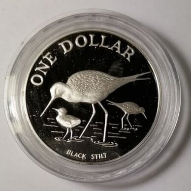 NEW ZEALAND 1 DOLLAR 1985 KM # 55a PROOF