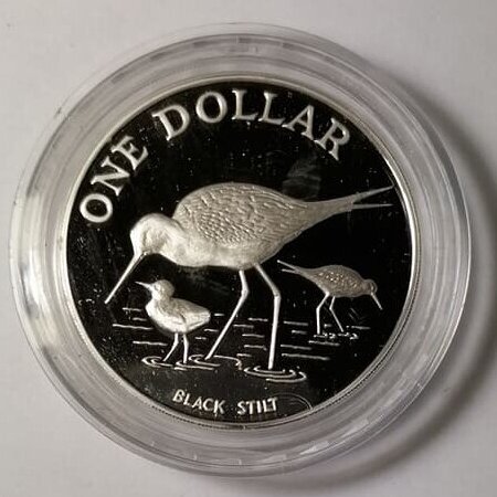NEW ZEALAND 1 DOLLAR 1985 KM # 55a PROOF