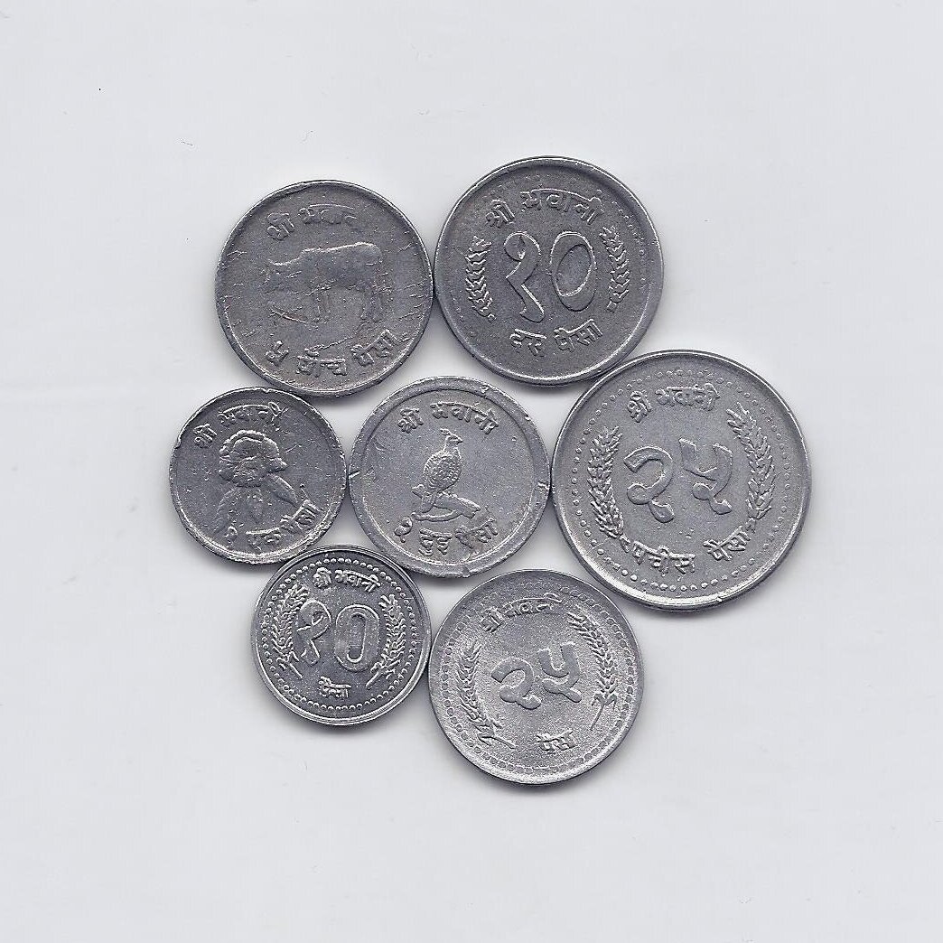 NEPAL 7 coins set