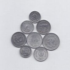 NEPALAS 8 monetų rinkinys