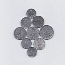 NEPALAS 9 monetų rinkinys
