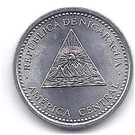 NICARAGUA 10 CENTAVOS 2007 KM # 105 AU 1