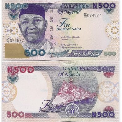 NIGERIA 500 NAIRA 2020 P # 30-new AU