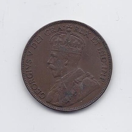 NEWFOUNDLAND 1 CENT 1936 KM # 16 VF 1