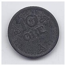 NORWAY 10 ORE 1941 KM # 389 VG