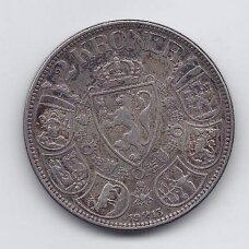 NORVEGIJA 2 KRONER 1913 KM # 370 XF NORVEGIJA 2 KRONER 1913 KM # 370 XF