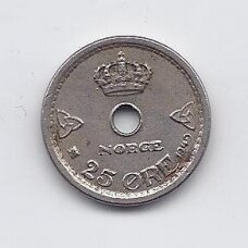 NORWAY 25 ORE 1949 KM # 384 VF NORWAY 25 ORE 1949 KM # 384 VF