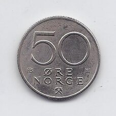 NORWAY 50 ORE 1979 KM # 418 XF
