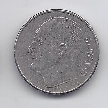 NORVEGIJA 1 KRONE 1972 KM # 409 VF 1